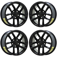 Load image into Gallery viewer, 18&quot; Jeep Grand Cherokee Gloss Black wheels rim Factory OEM set 9286 EXCHANGE
