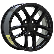 Load image into Gallery viewer, 18&quot; Jeep Grand Cherokee Gloss Black wheels rim Factory OEM set 9286 EXCHANGE
