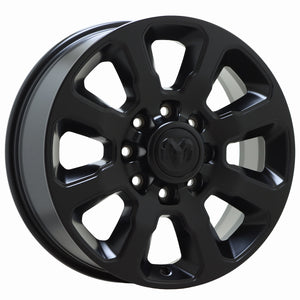 20" Dodge Ram 2500-3500 Truck Satin Black wheels rims Factory OEM 2698 EXCHANGE