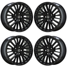 Load image into Gallery viewer, 18&quot; Lexus ES250 ES300h ES350 Black wheels rims Factory OEM set 74405 EXCHANGE
