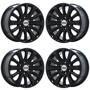 18" Ford Expedition Black wheels rims Factory OEM set 3988