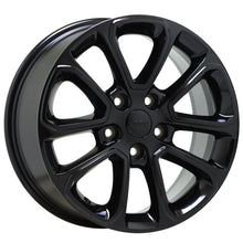 Load image into Gallery viewer, 18&quot; Jeep Grand Cherokee Durango Gloss Black wheels rims OEM set 9136 EXCHANGE
