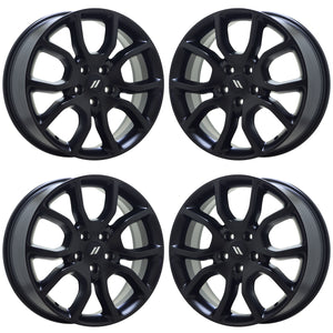 20" Dodge Durango Jeep Grand Cherokee Satin Black wheels OEM 2570