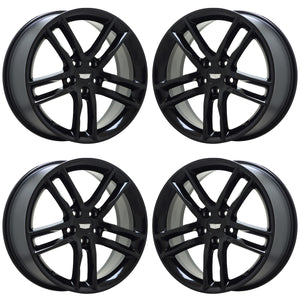 19" Cadillac ATS Black wheels rims Factory OEM set 4742 4744