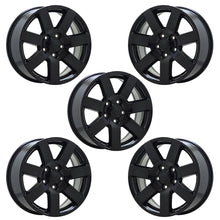 Load image into Gallery viewer, 18&quot; Jeep Wrangler Black wheels rims Factory OEM set5 9115 EXCHANGE
