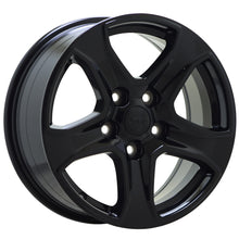 Load image into Gallery viewer, 17&quot; Jeep Wrangler Gloss Black wheels rims Factory OEM set 5 9217 EXCHANGE
