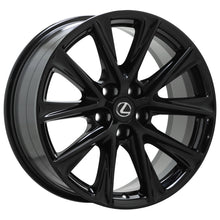 Load image into Gallery viewer, 19&quot; Lexus GS350 GS450 Black wheels rims Factory OEM set 74270 74296
