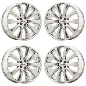 20" Ford Flex PVD Chrome wheels rims Factory OEM set 3934 EXCHANGE