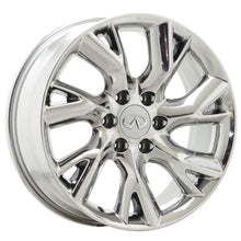 Load image into Gallery viewer, 20&quot; Infiniti QX56 QX80 PVD Chrome wheels rims Factory OEM set 73727 EXCHANGE
