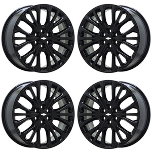 20" Chevrolet Blazer Traverse Acadia Black wheels rims Factory OEM set 5936