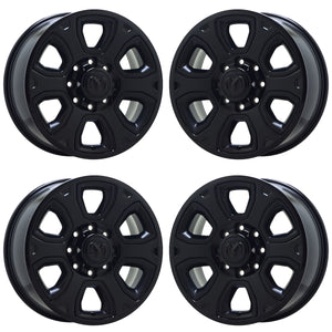 20" Dodge Ram 2500-3500 Truck Black wheels rims Factory OEM set 2477 EXCHANGE