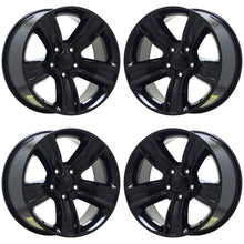 Load image into Gallery viewer, 20&quot; Dodge Ram 1500 Truck Black wheels rims Factory OEM set 2453 EXCHANGE
