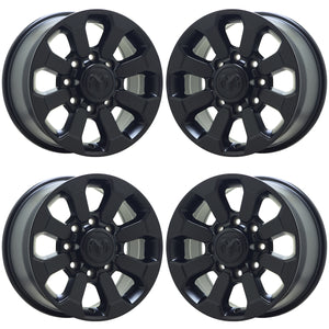 17" Dodge Ram 2500-3500 Truck Satin Black wheels rims Factory OEM 2599