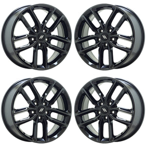 20" Dodge Durango Black Chrome wheels rims Factory OEM set 2730 EXCHANGE