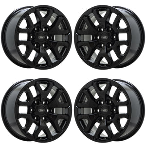 17" Ford F150 Truck Gloss Black wheels rims Factory OEM set 4 10461 EXCHANGE