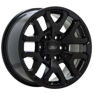 17" Ford F150 Truck Gloss Black wheels rims Factory OEM set 4 10461 EXCHANGE