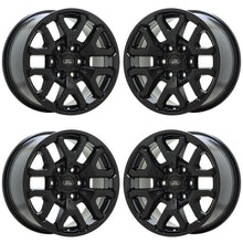 Load image into Gallery viewer, 17&quot; Ford F150 Truck Satin Black wheels rims Factory OEM set 4 10461 EXCHANGE
