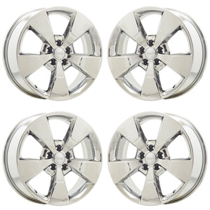 18" Jeep Cherokee PVD Chrome wheels rims Factory OEM set 9155 EXCHANGE