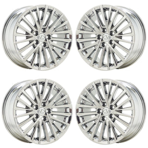 18" Lexus ES250 ES300h ES350 Chrome wheels rims Factory OEM set 74405 EXCHANGE