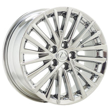 Load image into Gallery viewer, 18&quot; Lexus ES250 ES300h ES350 Chrome wheels rims Factory OEM set 74405 EXCHANGE
