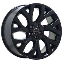 Load image into Gallery viewer, 21&quot; Range Rover HSE Gloss Black wheels rims Factory OEM set 72322 72323
