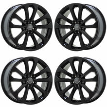 Load image into Gallery viewer, 18&quot; Audi Q5 Gloss Black wheels rims Factory OEM set 58917 EXCHANGE
