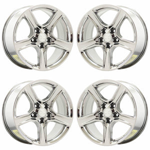 18" Chevrolet Camaro PVD Chrome wheels rims Factory OEM set 5758 EXCHANGE