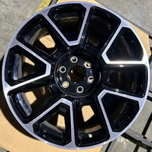 Load image into Gallery viewer, 22&quot; Chevrolet Silverado 1500 Tahoe RST Black wheel rim Factory OEM single 14035
