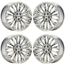 Load image into Gallery viewer, 20&quot; Ford Edge PVD Chrome wheels rims Factory OEM set 10255 EXCHANGE
