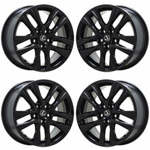 Load image into Gallery viewer, 17&quot; Lexus IS300 ISTurbo Black wheels rims OEM set 74354 EXCHANGE
