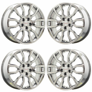 19" GMC Terrain PVD Chrome wheels rims Factory OEM set 5837 EXCHANGE