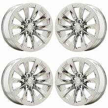 Load image into Gallery viewer, 19&quot; Tesla Model S PVD Chrome wheels rims Factory OEM set 97755 EXCHANGE
