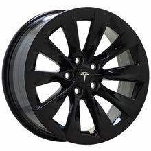 Load image into Gallery viewer, 19&quot; Tesla Model S Black wheels rims Factory OEM set 97755 EXCHANGE
