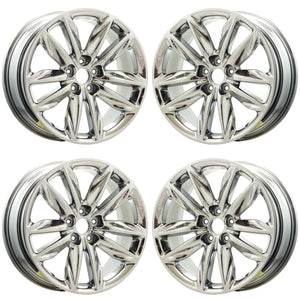 20" Acura MDX PVD Chrome wheels rims Factory OEM set 71864 EXCHANGE