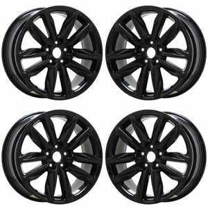 20" Acura MDX Black wheels rims Factory OEM set 71864 EXCHANGE