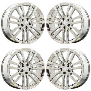 EXCHANGE 21" Land Rover Range Rover PVD Chrome wheels rims Factory OEM set 72370