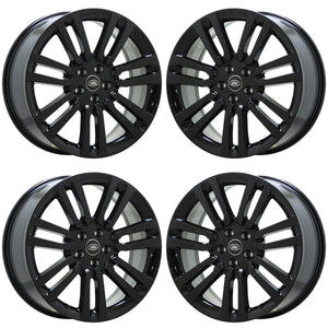 EXCHANGE 21" Land Rover Range Rover Black wheels rims Factory OEM set 72370