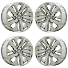 Load image into Gallery viewer, 18&quot; Honda Ridgeline Truck PVD Chrome wheels rims Factory OEM set 63633
