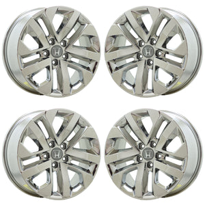 18" Honda Ridgeline Truck PVD Chrome wheels rims Factory OEM set 63633