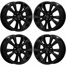 Load image into Gallery viewer, 19&quot; Lexus ES350 Black wheels rims Factory OEM set 74377 EXCHANGE
