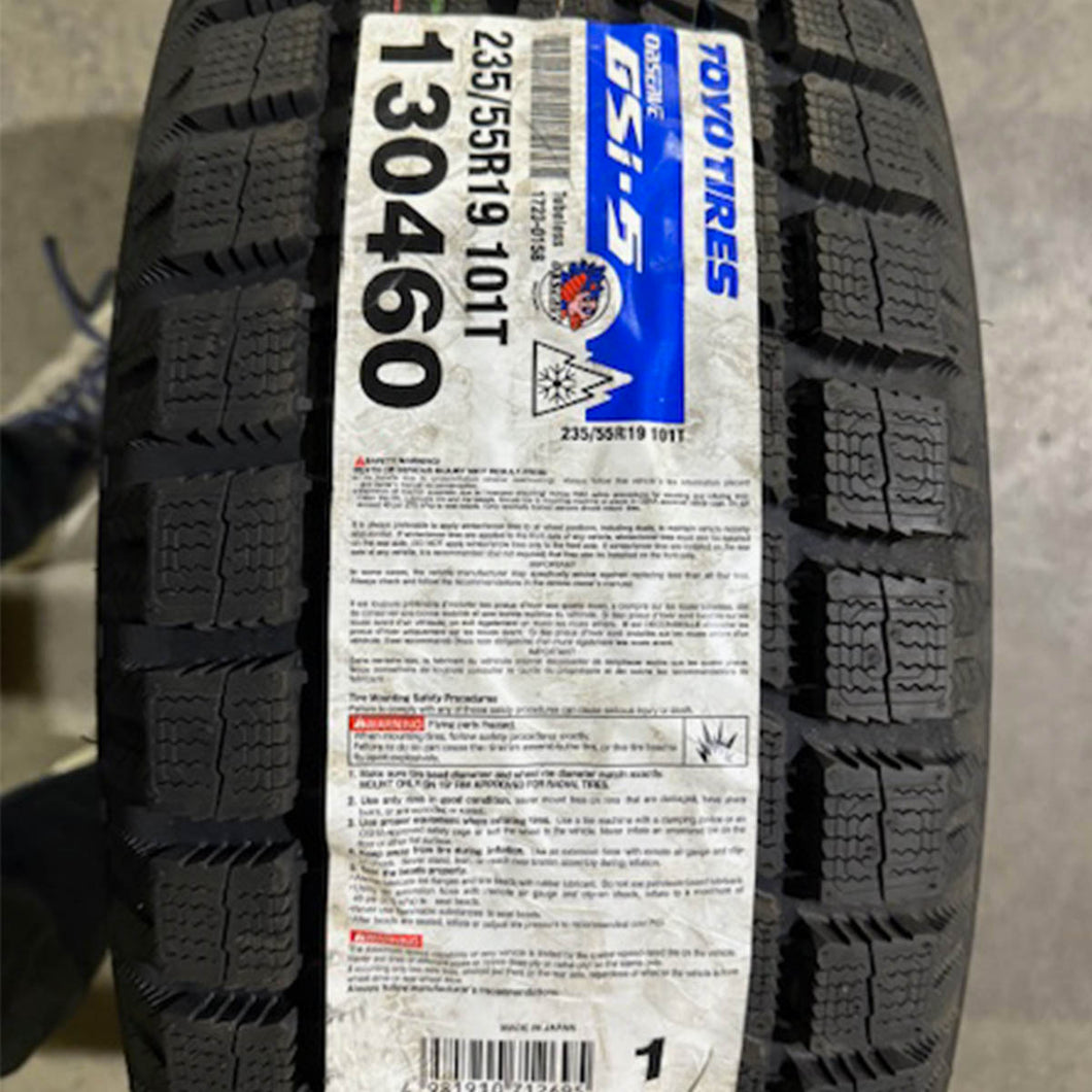 2355519 235/55R19 101T Toyo Observe GSi-5 winter tire single 11.7/32