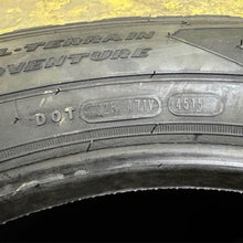 Load image into Gallery viewer, 3055520 305/55R20 - 121R Goodyear Wrangler A/T Adventure tires x2 15/32
