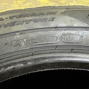 3055520 305/55R20 - 121R Goodyear Wrangler A/T Adventure tire single 15/32