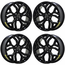 Load image into Gallery viewer, EXCHANGE 21&quot; Range Rover Velar Black wheels rims Factory OEM set 72304
