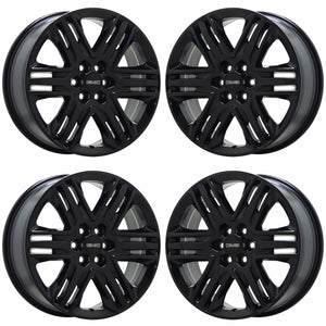 20" GMC Acadia Black wheels rims Factory OEM GM set 5953 EXCHANGE