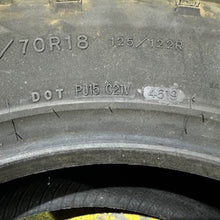 Load image into Gallery viewer, 2757018 275/70R18 125/122R Goodyear Wrangler Duratrac E/10PLY OWL tire x1 18/32
