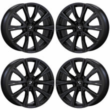 Load image into Gallery viewer, 22&quot; BMW X7 Gloss Black wheels rims Factory OEM set 86534 86539 G07 STYLE 758
