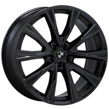 Load image into Gallery viewer, 22&quot; BMW X7 Gloss Black wheels rims Factory OEM set 86534 86539 G07 STYLE 758
