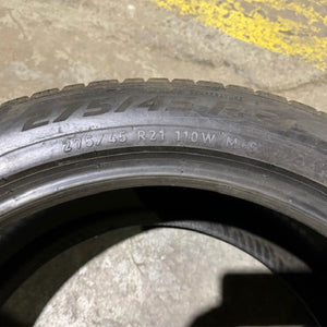 2754521 275/45R21-110W Pirelli Scorpion Zero A/S tire single 9.5/32