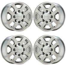 Load image into Gallery viewer, 18&quot; GMC Sierra 2500 3500 Bright Chrome wheels rims OEM set 4 5502 EXCHANGE
